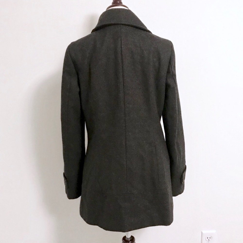Calvin Klein Toggle Pea Coat Size 6 - Picture 3 of 7